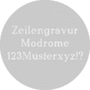 Zeilengravur "Modrome" GR-MOD