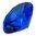 Blauer Kristall-Diamant Geburt/Taufe KRD-BL-BY